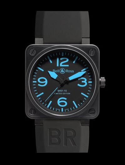 QP Exclusieve Horloges - Bell & Ross BR01-92 Blue