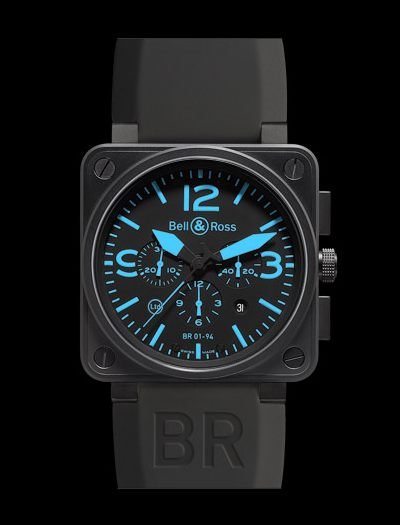 QP Exclusieve Horloges - Bell & Ross BR01-94 Blue Chrono