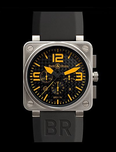 QP Exclusieve Horloges - Bell & Ross BR01-94 Orange