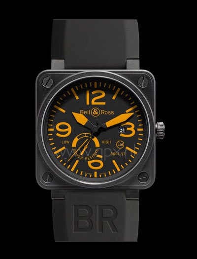 QP Exclusieve Horloges - Bell & Ross   BR01-97 Orange Power Reserve