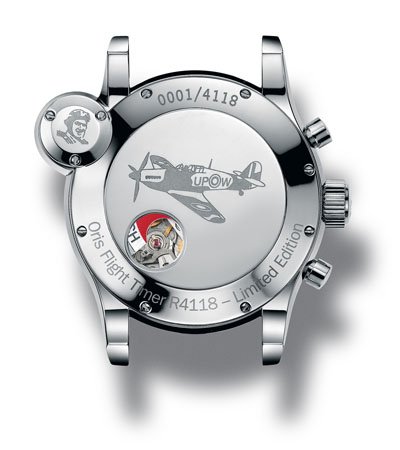 QP Exclusieve Horloges - Oris Flight Timer   Hurricane R4118