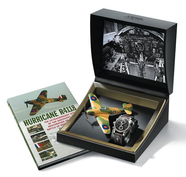 QP Exclusieve Horloges - Oris Flight Timer   Hurricane R4118