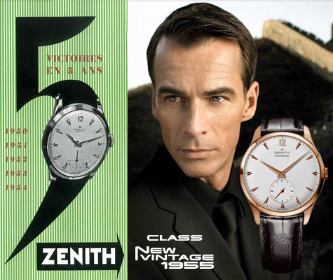 QP Exclusieve Horloges - Zenith Class New Vintage 1955