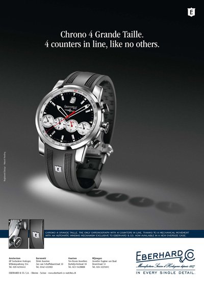 QP Exclusieve Horloges - Eberhard & Co
