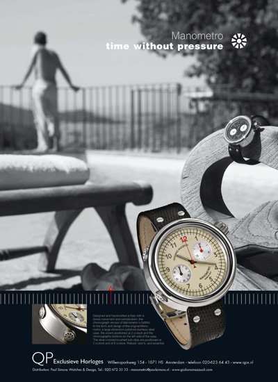 QP Exclusieve Horloges - Manometro
