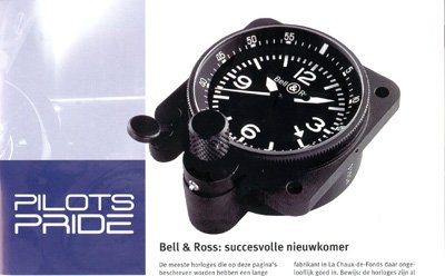QP Exclusieve Horloges - Pilots & Planes   april 2008