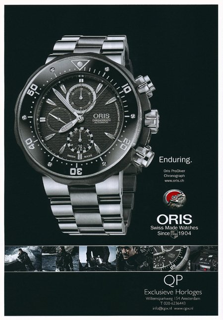 QP Exclusieve Horloges - Oris ProDiver Chronograph