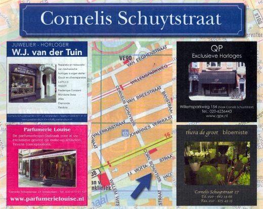 de advertentie