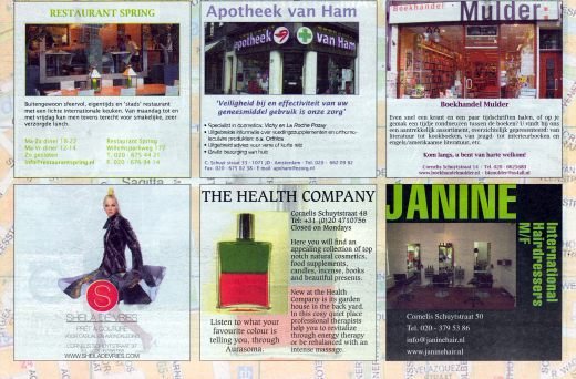 de advertentie
