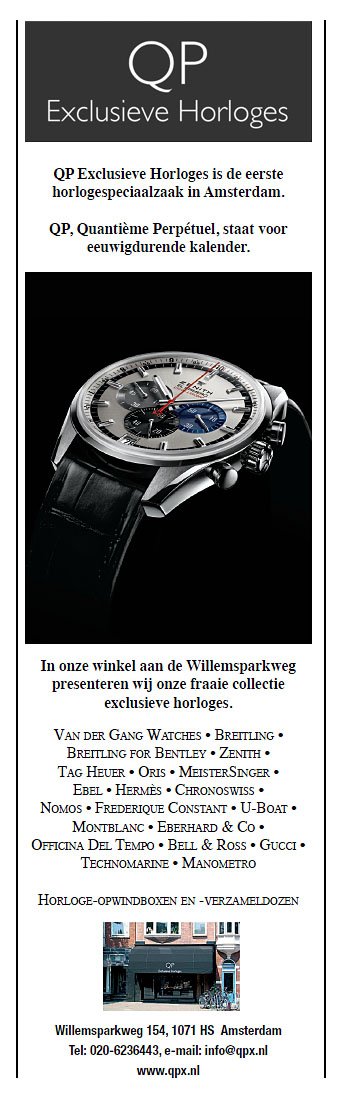 QP Exclusieve Horloges - Watching herfst 2010