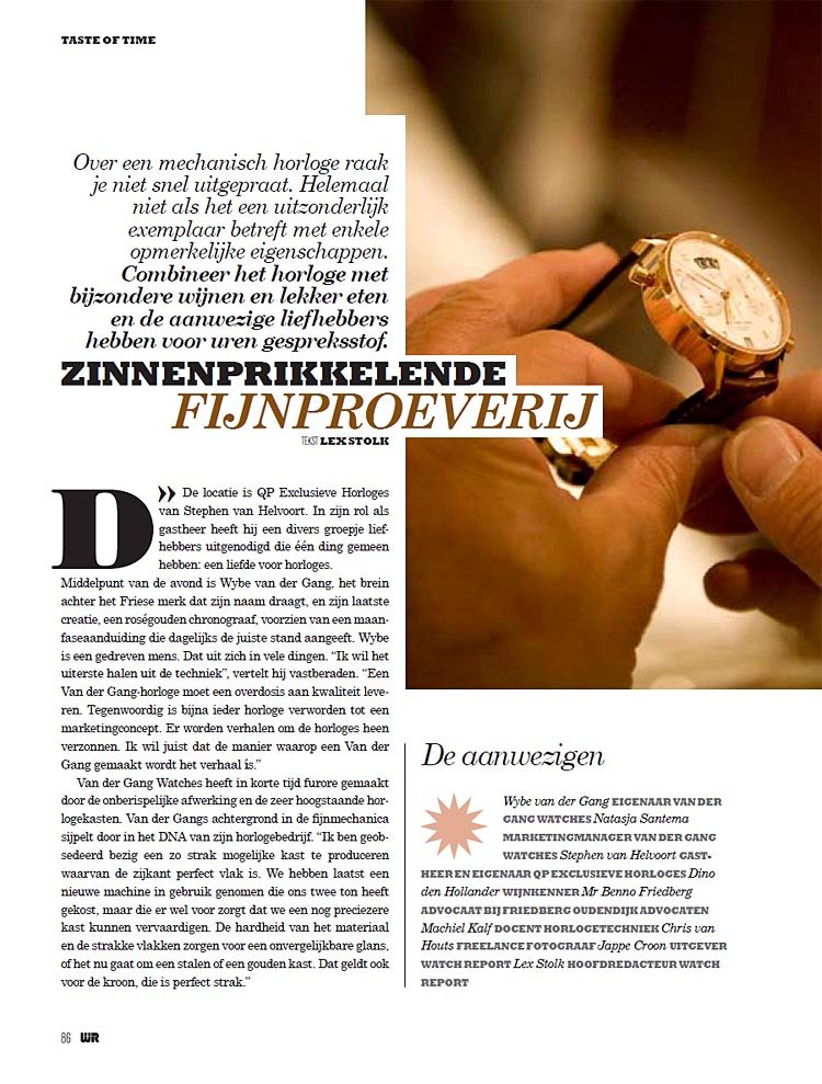 QP Exclusieve Horloges - Watch Report