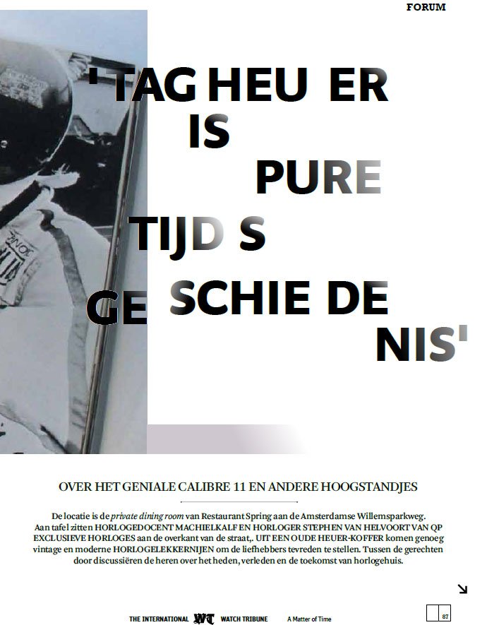 QP Exclusieve Horloges - The International Watch Tribune