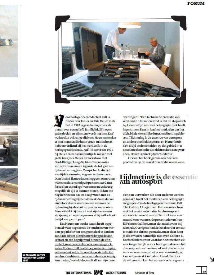 QP Exclusieve Horloges - The International Watch Tribune