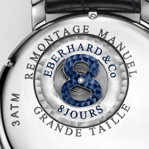 QP Exclusieve Horloges - Eberhard & Co   Grande Taille 8 Jours