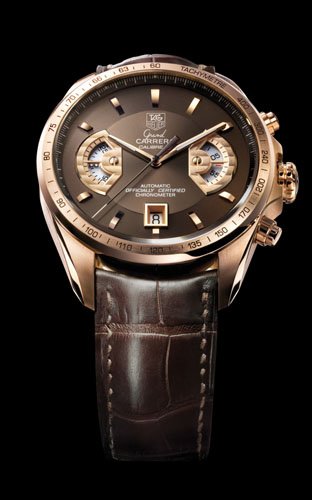 QP Exclusieve Horloges - TAG Heuer   Grand Carrera Gold