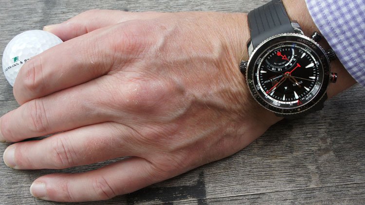 QP Exclusieve Horloges - Jaermann & St�bi - Golf Watch