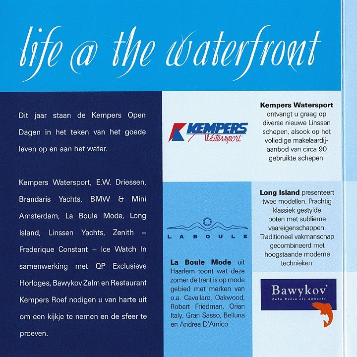 QP Exclusieve Horloges - Kempers 2011